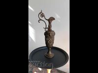 Μπαρόκ, ιταλικό κανάτι δύο τεμαχίων με ποτήρι