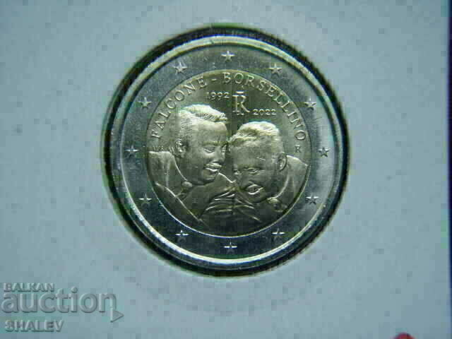 2 euro 2022 Italia „Falcone și Borcellino” (2) Italia 2 euro 2 euro 2022 Italia „Falcone și Borcellino” (2) Italia 2 euro