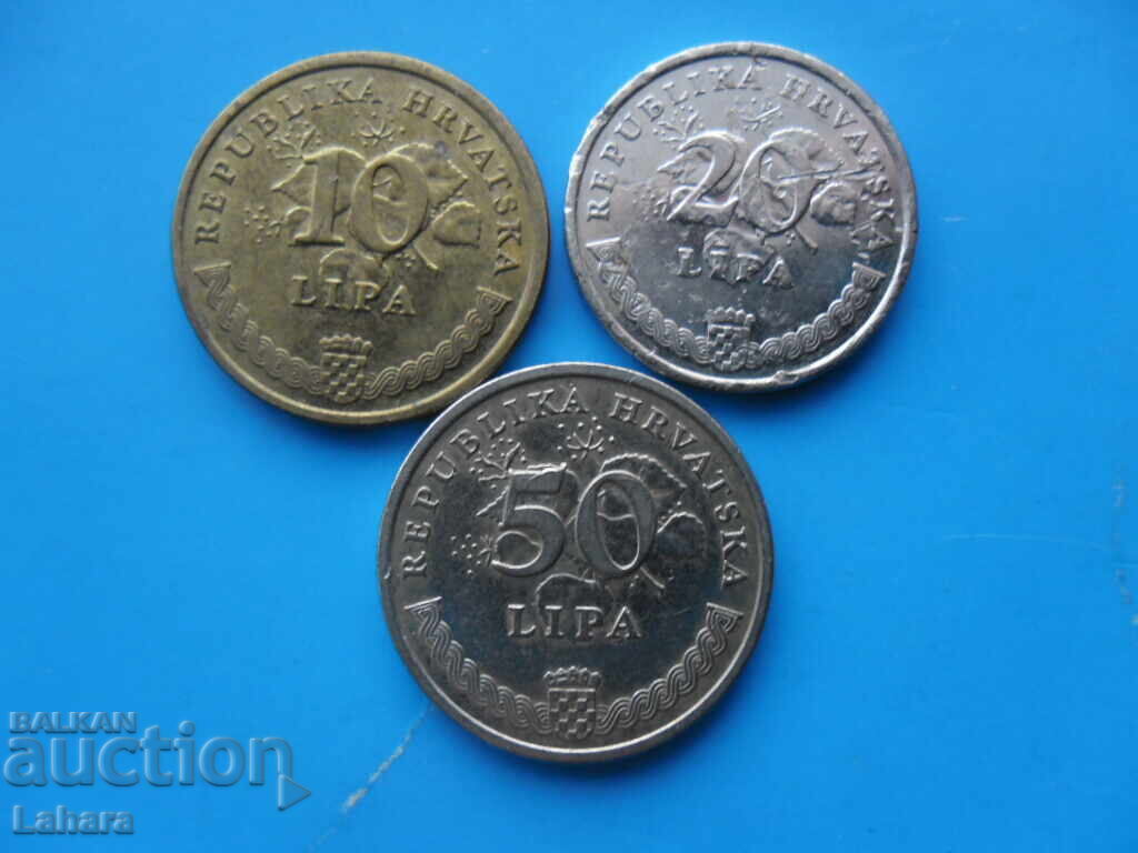 10, 20 και 50 λεκ 2005, Κροατία