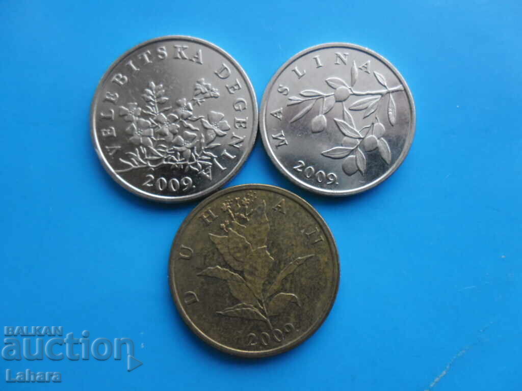 10, 20 and 50 Kuna 2009 Croatia with price € 0.92 | 1.80 BGN