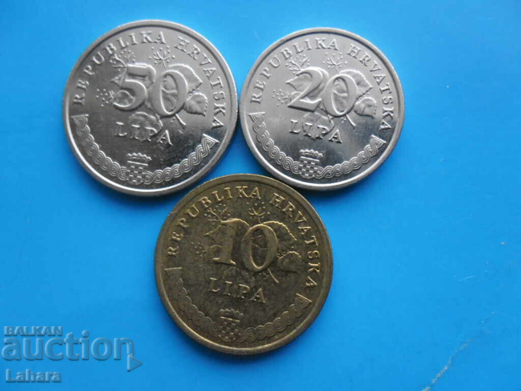 10, 20 și 50 de lipa 2009 Croația 10, 20 și 50 de lipa 2009 Croația