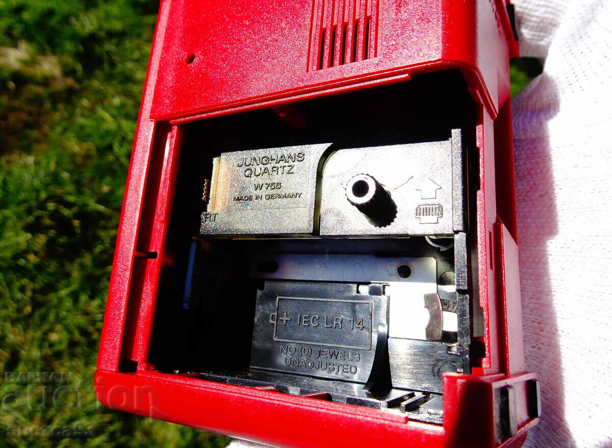 Ceas de birou cu alarmă, ceas deșteptător Junghans - 6