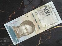 Τραπεζογραμμάτιο - Βενεζουέλα - 500 Μπολίβαρ UNC | 2017