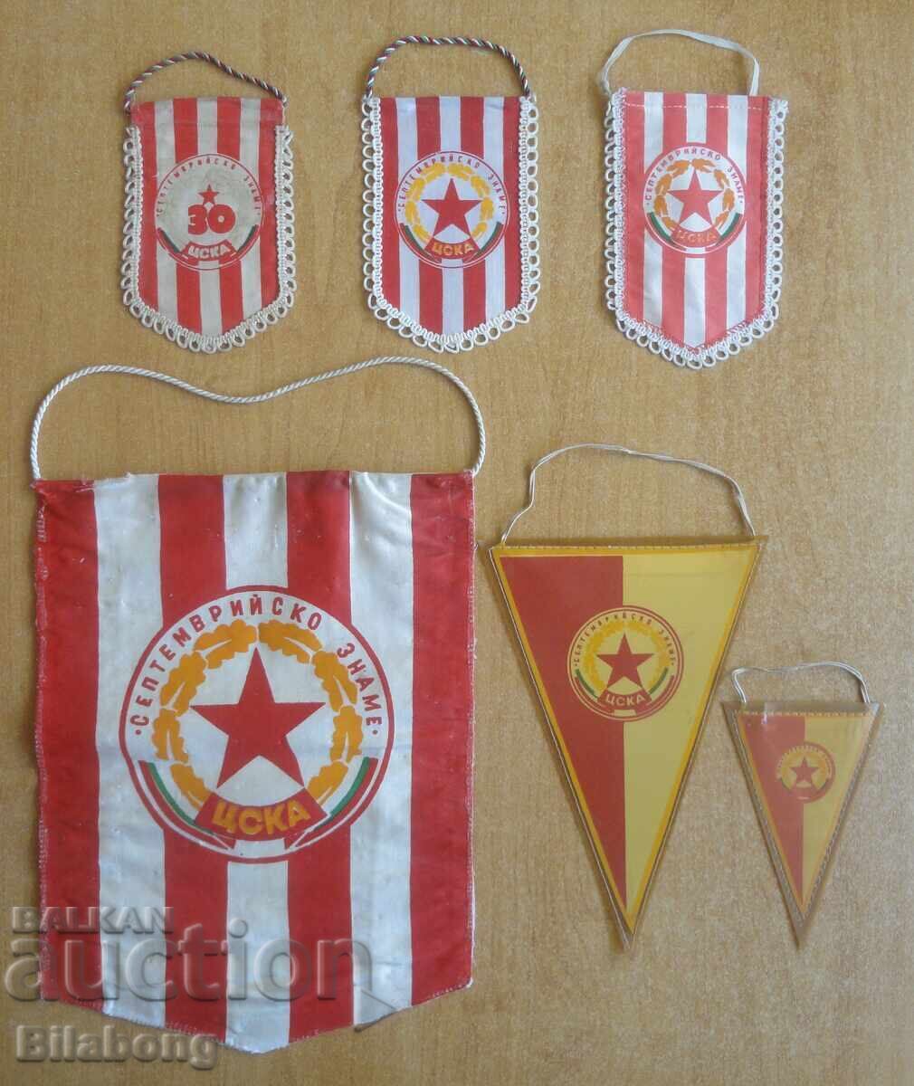 6 steaguri de fotbal ȚSKA