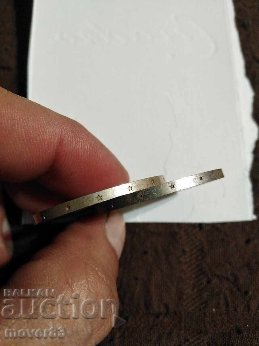 Licitație 5 leva 1971. G. S. Rakovski. Argint 900