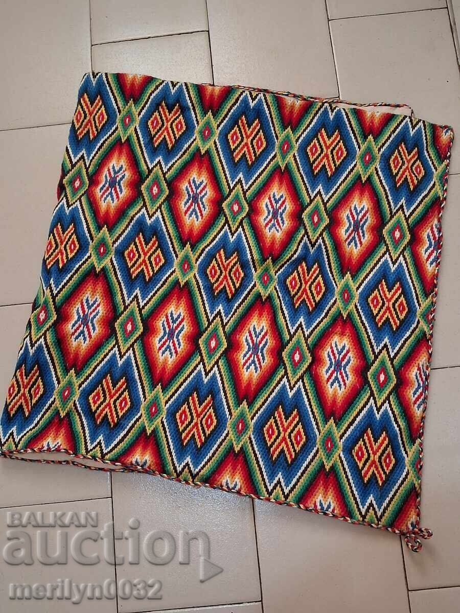 Covor vechi țesut manual pentru perete 114/60 cm covoraș față de pernă - 7