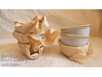 Сервиз за кафе 6 чаши турски тип без дръжки - Разград