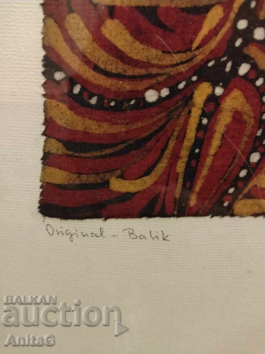 Batic original de autor (71/57 cm) de Mariella Flückiger cu preț € 50.00 | 97.79 BGN