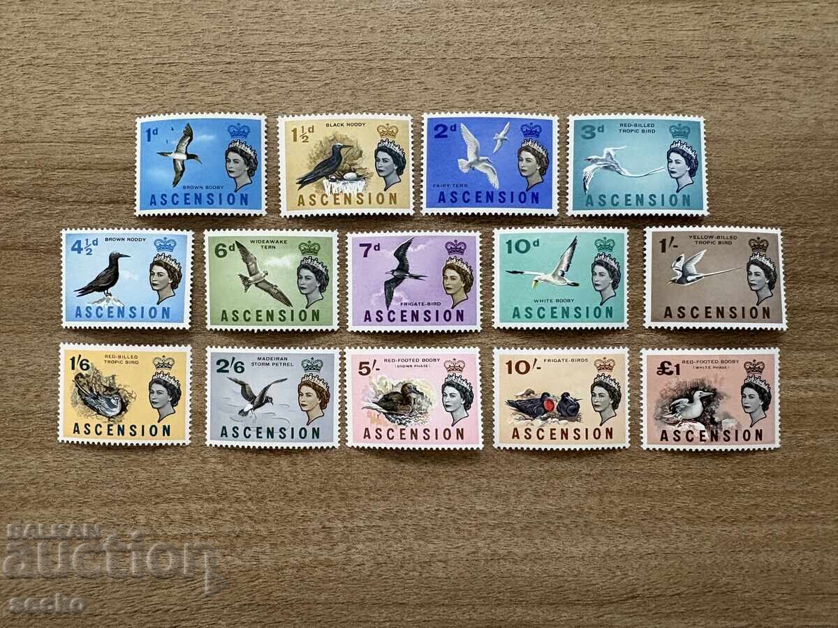 о-в Възнесение - Птици (1963) MNH