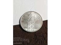 25 leva 1984. 40 χρόνια Σοσιαλιστική Βουλγαρία. Ασήμι 500