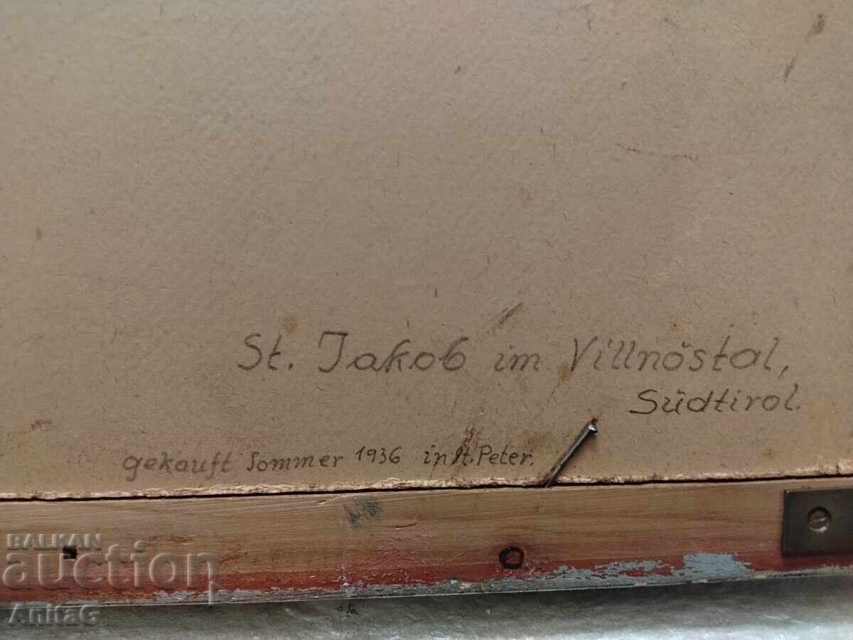 Livrarea Acuarelă antică (1936) – Tirolul de Sud, Hans Lutman
