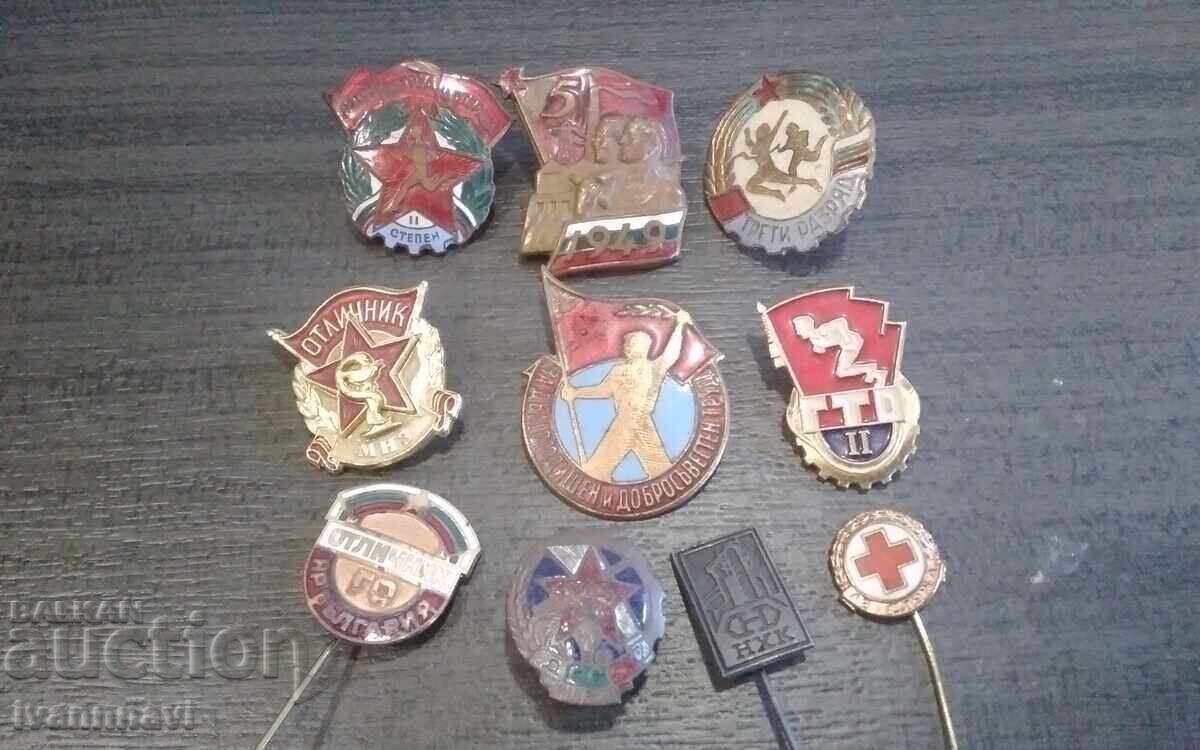 Аукцион Стари значки и знаци ранен соц