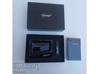 Tabakera, zapalka, pepelnik Davidov