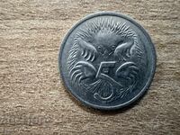 Австралия - 5 цента (1975)