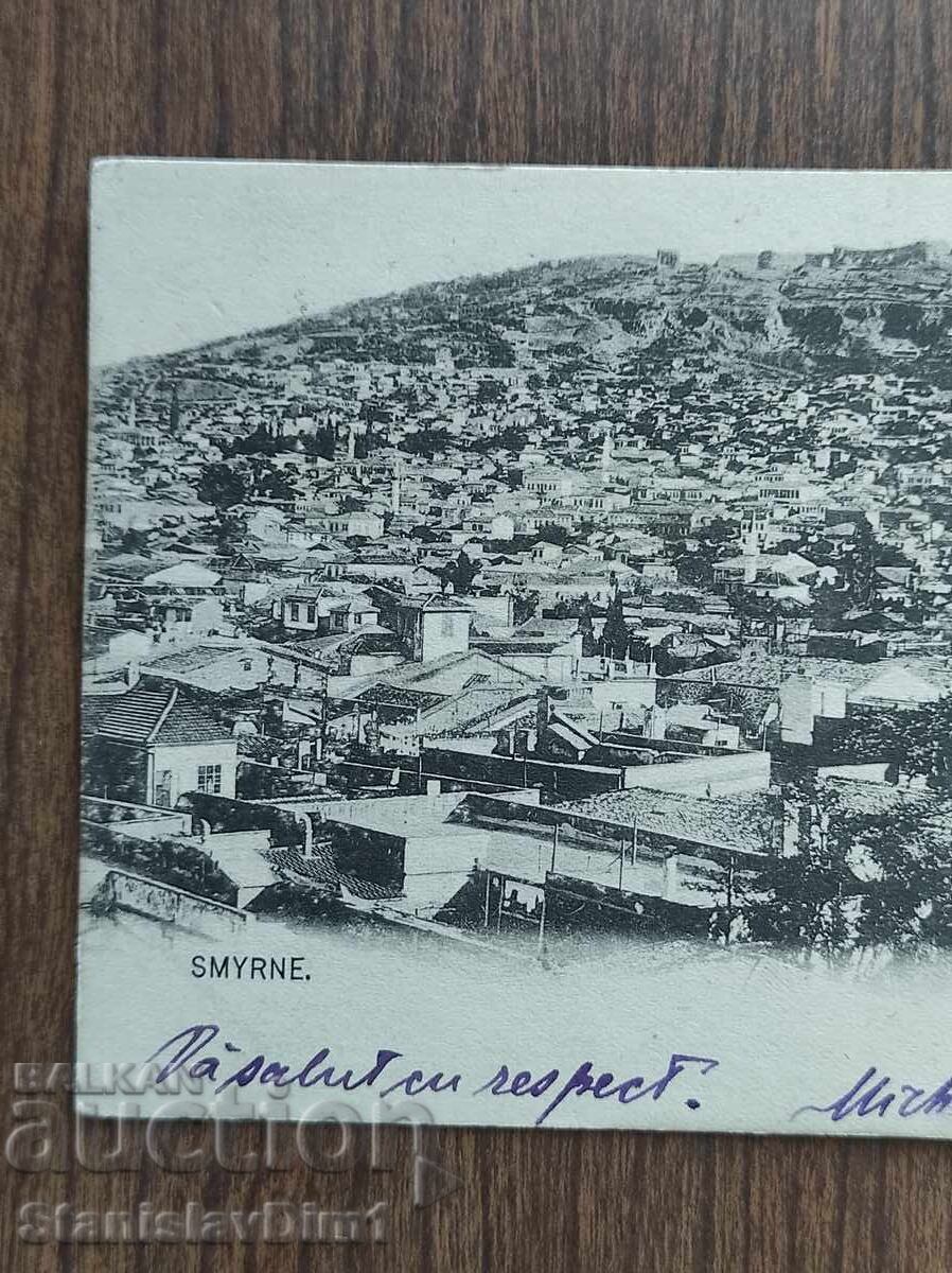 Carte Poștală Smyrne - Ștampilă Rară Poștă Levant București cu preț € 120.00 | 234.70 BGN