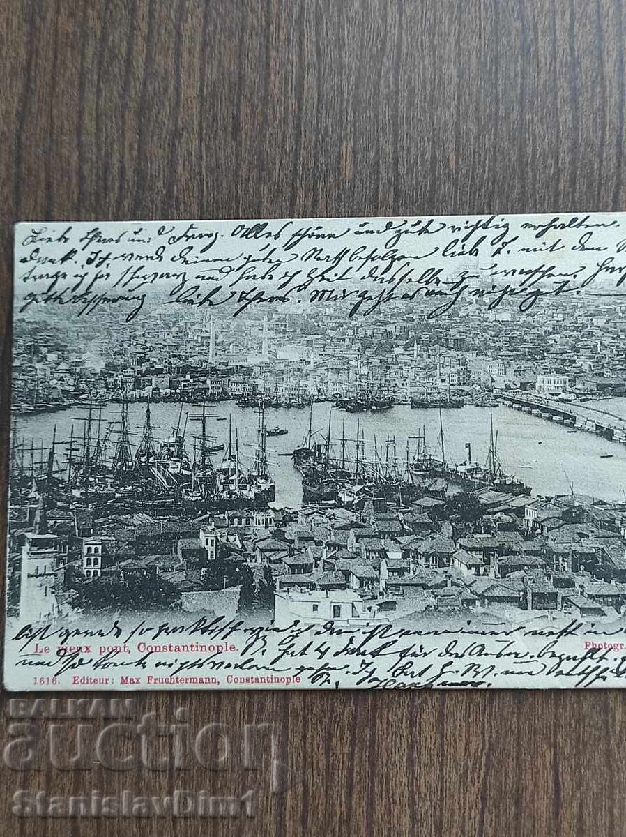 Carte poștală Constantinopol - poștă Levant către București cu preț € 100.00 | 195.58 BGN