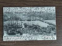 Пощенска Карта Constantinople -  левант поща до Bucurest