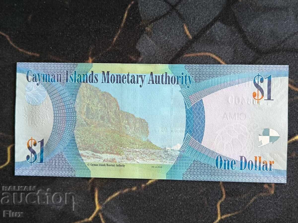 Bancnotă - Insulele Cayman - 1 dolar UNC | 2018 cu preț € 6.15 | 12.03 BGN