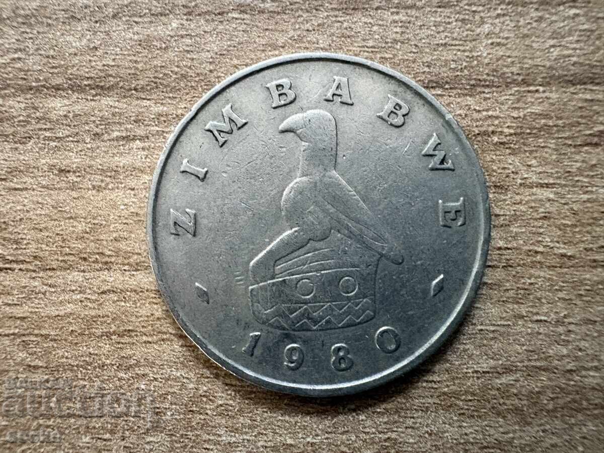 Zimbabwe - 1 dolar (1980) cu preț € 0.45 | 0.88 BGN
