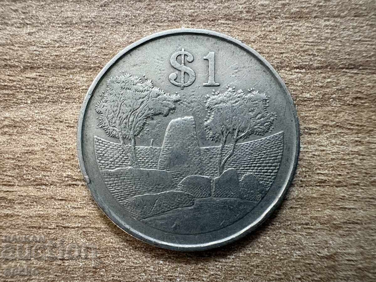 Zimbabwe - 1 dolar (1980)