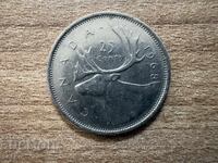 Канада - 25 цента (1968)