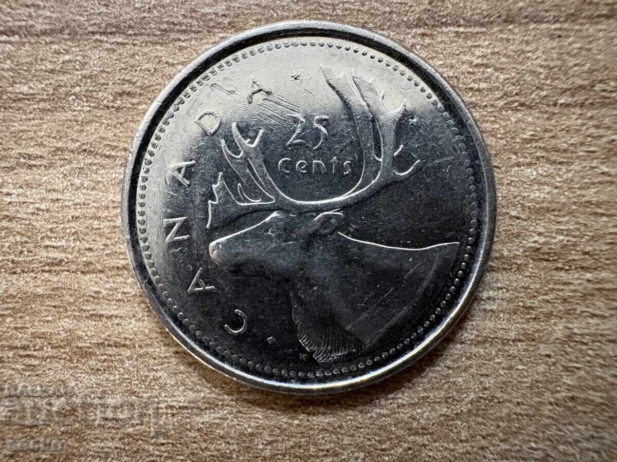 Canada - 25 cents (2002) - 50 g. reign of Elizabeth II Canada - 25 cents (2002) - 50 g. reign of Elizabeth II