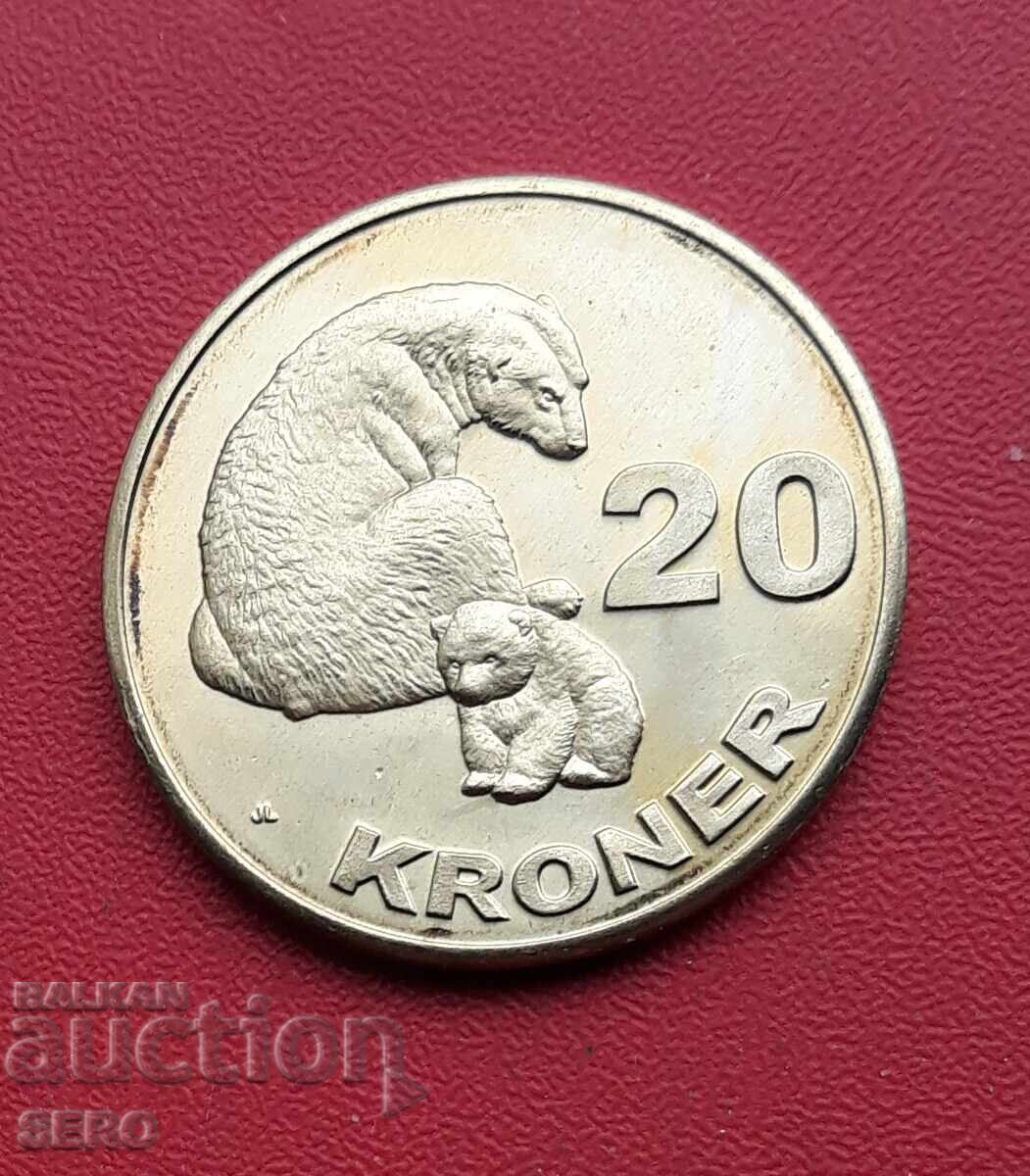 Γροιλανδία-20 κορώνες 2010-δοκιμαστική