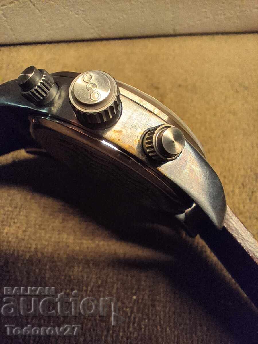 Cronograf Sportiv Out of Order cu Cadran Roșu - 200m - 5