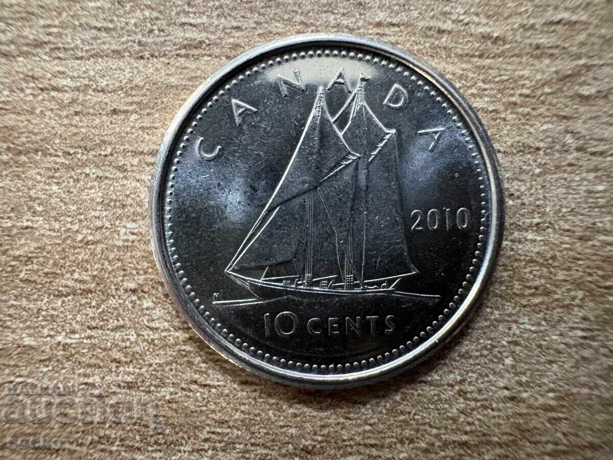 Canada - 10 cenți (2010)