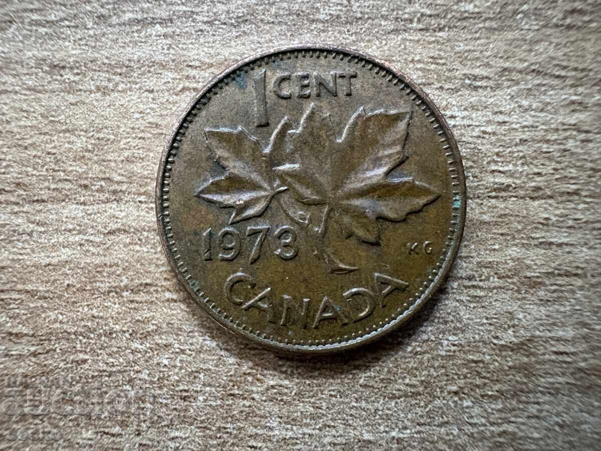 Канада - 1 цент (1973)