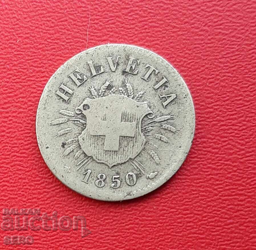Elveția-5 rapeni 1850 cu preț € 3.01 | 5.89 BGN