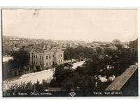 България, Варна, общ изглед, 1928 г., пътувала
