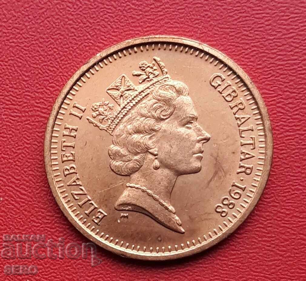 Gibraltar-2 pence 1988-ext cu preț € 1.51 | 2.95 BGN