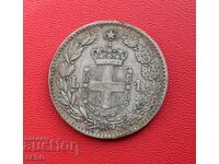 Italia - 1 liră 1887 M - Milano - argint