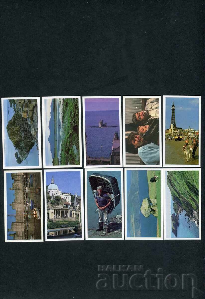 Livrarea Brooke Bond cărți poștale cu ceai 1988 - Descoperind coasta noastră x50 Livrarea Brooke Bond cărți poștale cu ceai 1988 - Descoperind coasta noastră x50