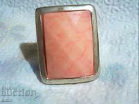 Frumos set argintat Preston cu coral