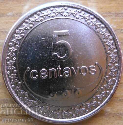 5 сентавос 2011 г  - Източен Тимор