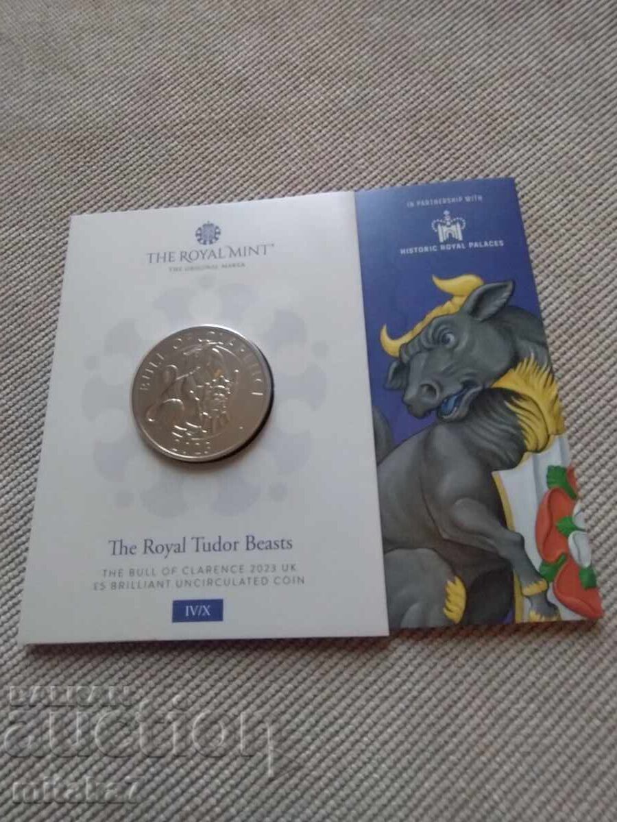 5 lire 2023, Regatul Unit