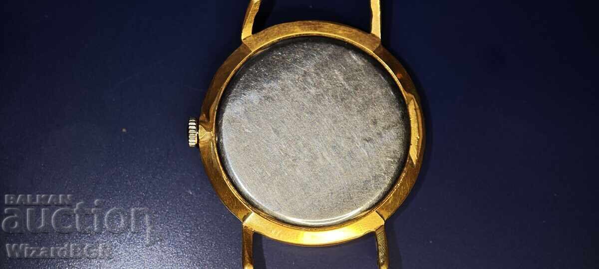 Ceas elvețian placat cu aur Pirat Special plat 17 rubine cu preț € 40.00 | 78.23 BGN