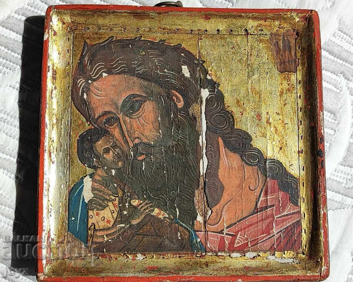 Pictură Manuală Iconiță Lemn cu preț € 39.99 | 78.21 BGN