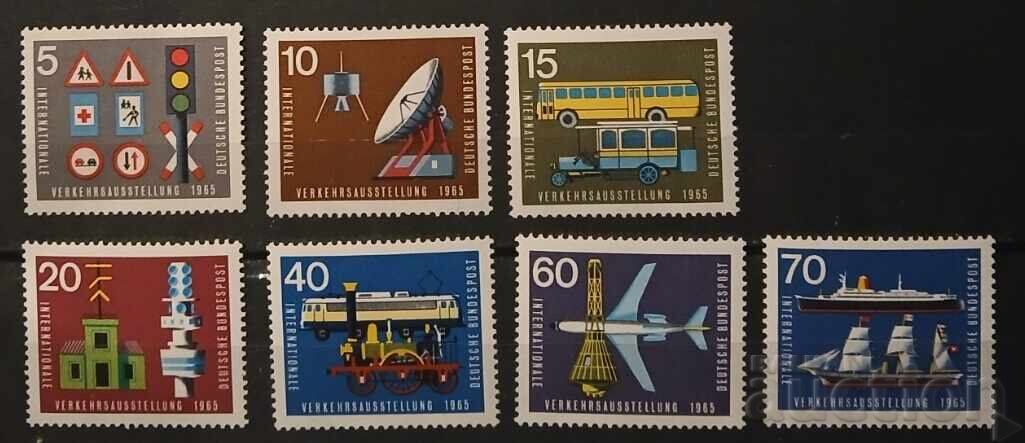 Γερμανία 1965 Αυτοκίνητα/Πλοία/Ατμομηχανές/Αεροπλάνα MNH