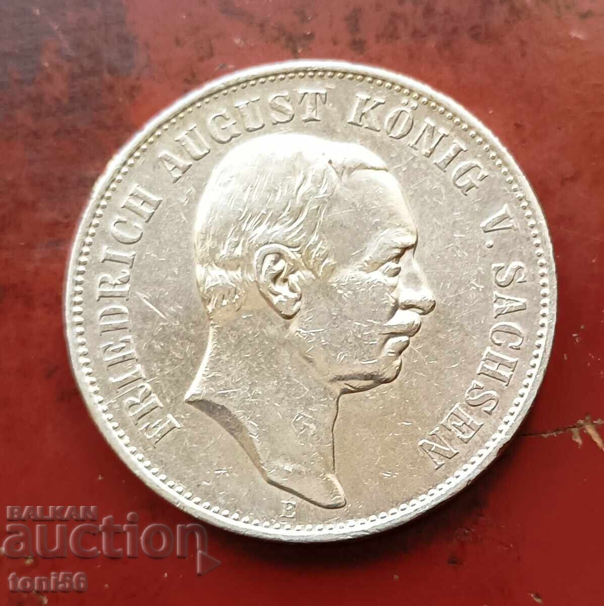 Γερμανία - Σαξονία, 5 μάρκα 1907 με τιμή € 101.00 | 197.54 BGN