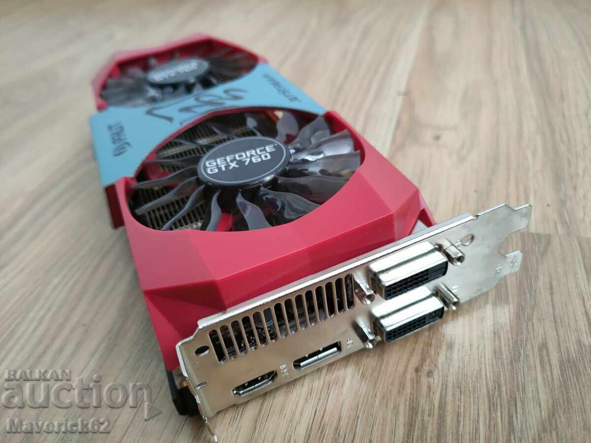 Placă video Geforce gtx 760 cu preț € 7.00 | 13.69 BGN