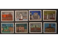 Germania 1964 Clădiri/Nave/Cai MNH