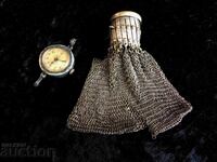 портмоне за монети от олимпиадата в Берлин 1936г и часовник