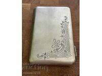 Ασημένιο Κηροπήγιο Ασήμι Τσαρική Ρωσία Επένδυση