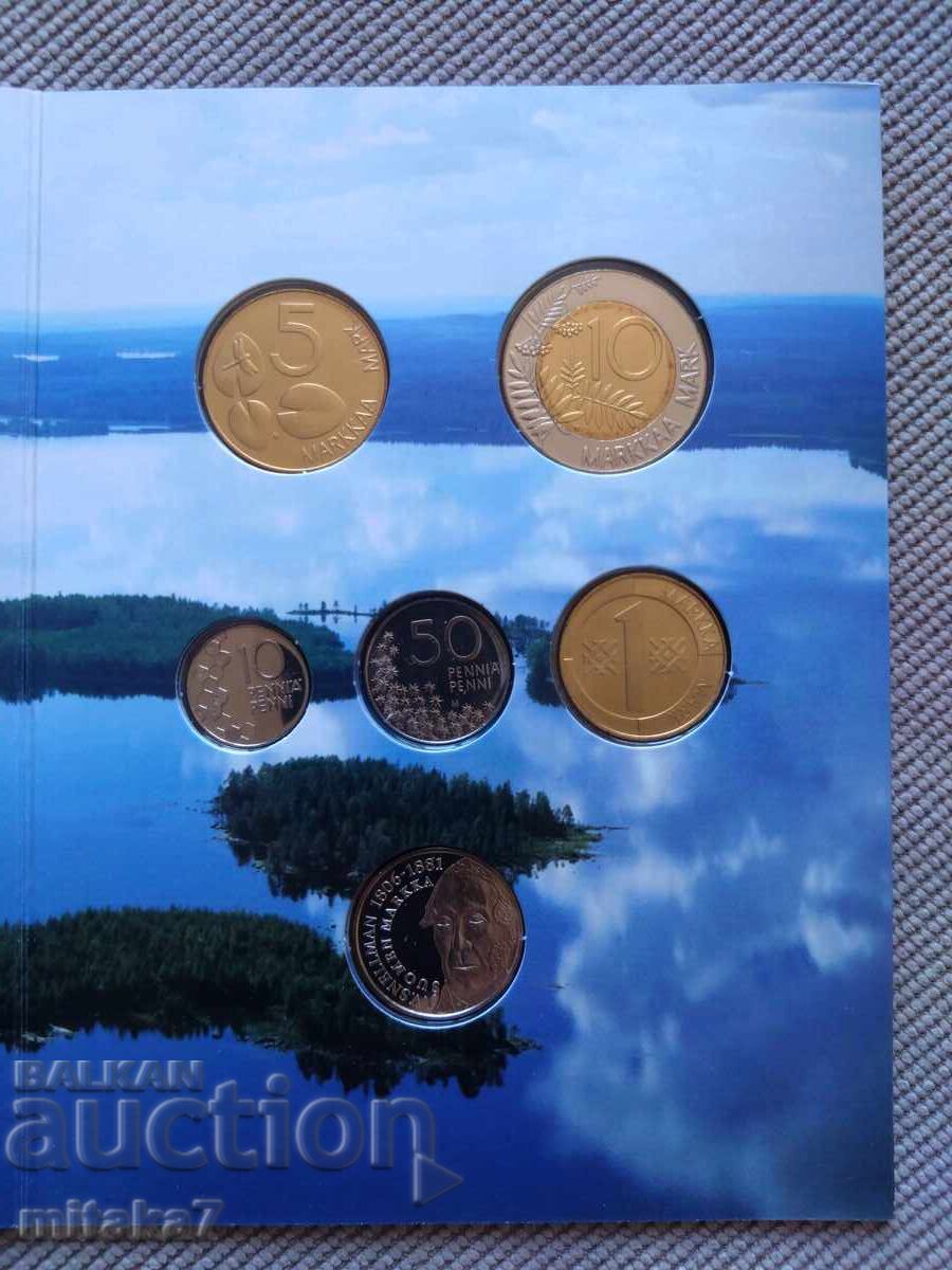 Licitație Set monede anul 2001, Finland