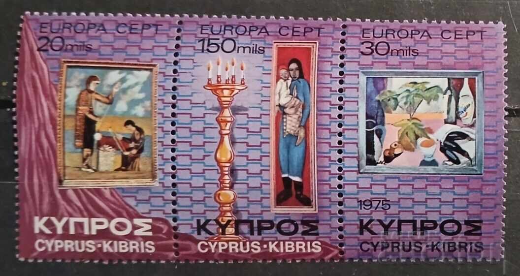 Grecia Cipru 1975 Europa CEPT Artă/Picturi MNH Grecia Cipru 1975 Europa CEPT Artă/Picturi MNH