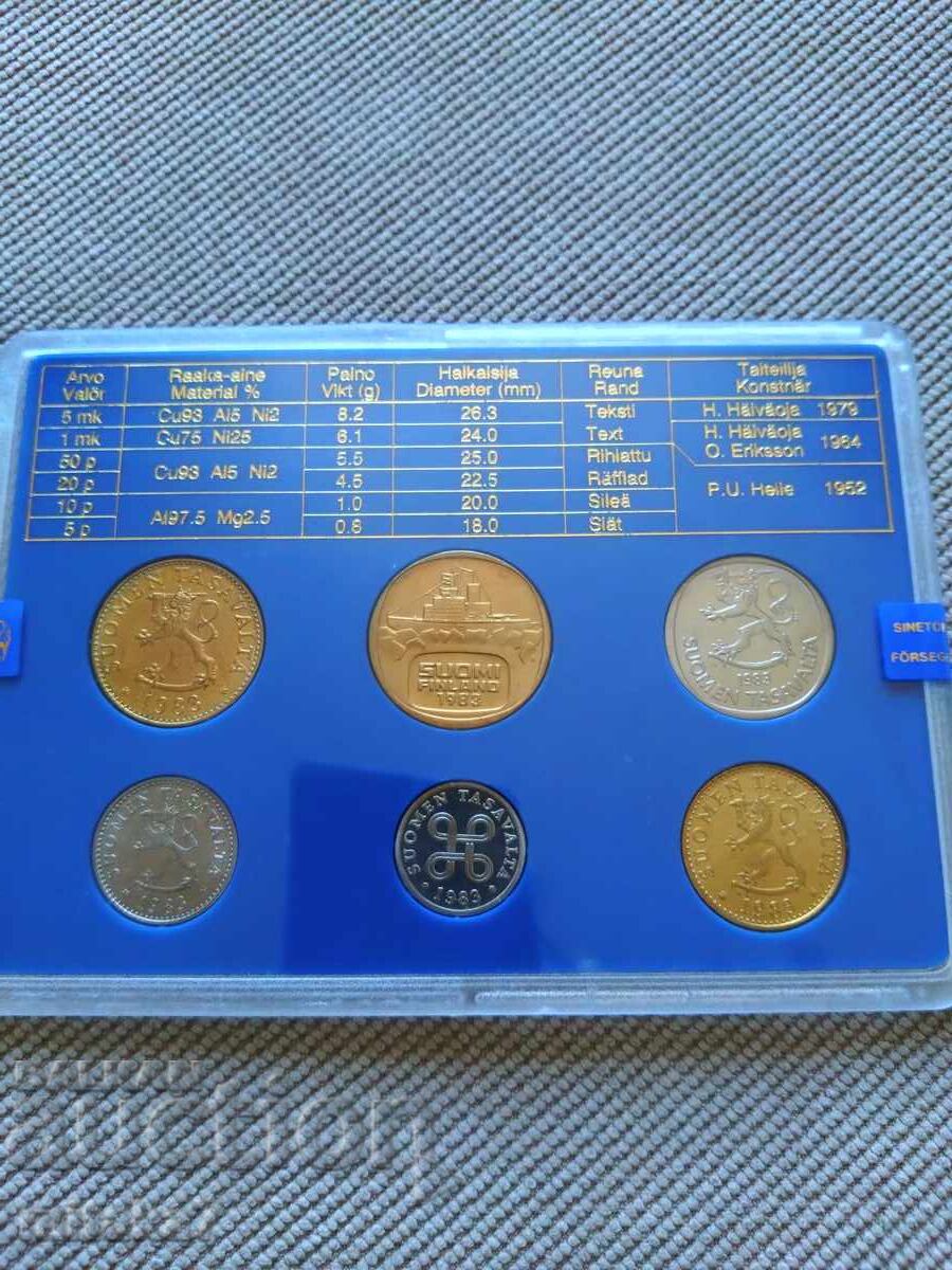 Livrarea Set monede anul 1983, Finland