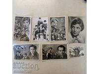 Σετ 7 καρτ-ποστάλ και φωτογραφίες διασημοτήτων (1955–1964)